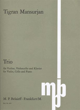 Mansurjan, T.: Trio (violin, cello, and piano)