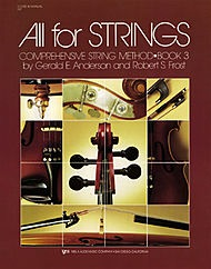 Anderson & Frost: (Score) All for Strings, Bk.3 (teacher's manual)