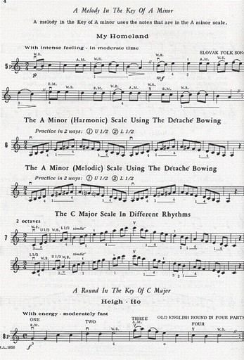 Applebaum, S.: Scales for Strings Bk.2 (violin)