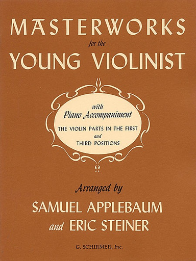 Applebaum: Masterworks for the Young Violinist (violin & piano)