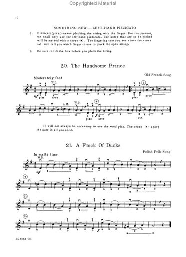 Applebaum, S.: Building Technic with Beautiful Music Volume 1 (violin) Alfred