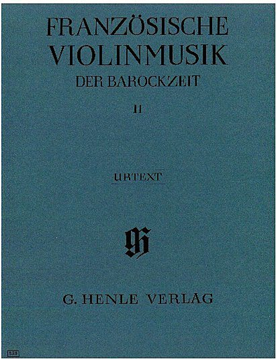 Meyn-Beckmann (ed.): French Violin Music of the Baroque Era, Vol.2, urtext (violin & piano)
