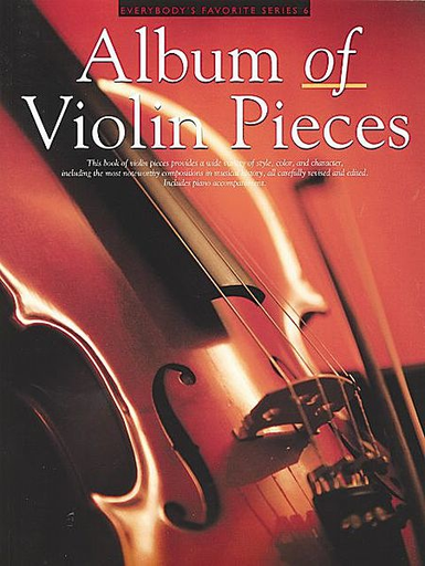 Everybody's Favorite Series: Album of Violin Pieces (violin & piano)