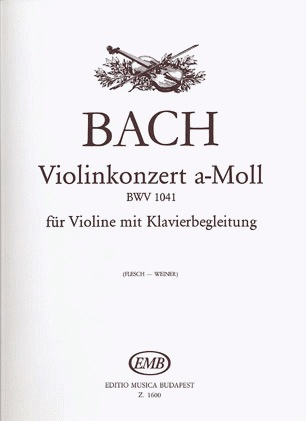 Bach, J.S. (Flesch): Concerto #1 in a minor (violin & piano)