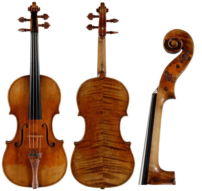Douglas C. Cox "Diable 1734 del Gesu" violin, Opus 671, 2010, Brattleboro, Vermont