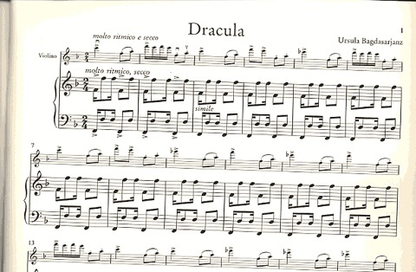 Bagdasarjanz, Ursula: Sept poesies pour Violon et Piano