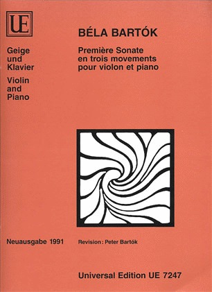 Bartok, B.: Sonata No. 1 (Violin and Piano)