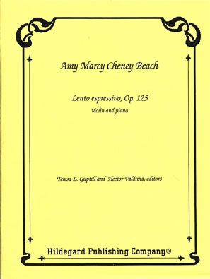 Beach, Amy: Lento Espressivo (violin & piano)