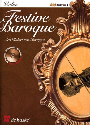 van Beringen, Robert: Festive Baroque (violin, Piano, CD)