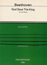Beethoven (Barrie): God Save The King (violin & piano)