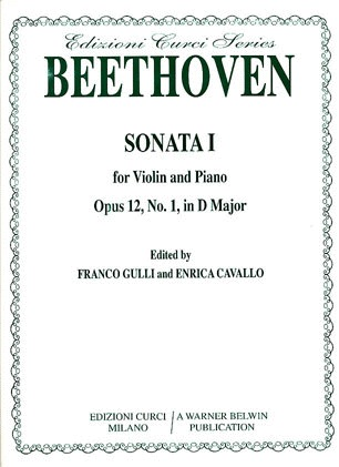 *OUT OF PRINT* Beethoven, L.van (Gulli): Sonata Op.12#1 in D major (violin & piano)
