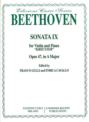 *OUT OF PRINT* Beethoven, L.van: Kreutzer Sonata Op.47 (violin & piano)