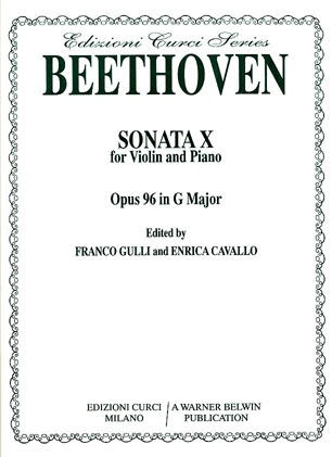 *OUT OF PRINT*  Beethoven, L. van (Gulli): Sonata Op.96 in G major (violin & piano)