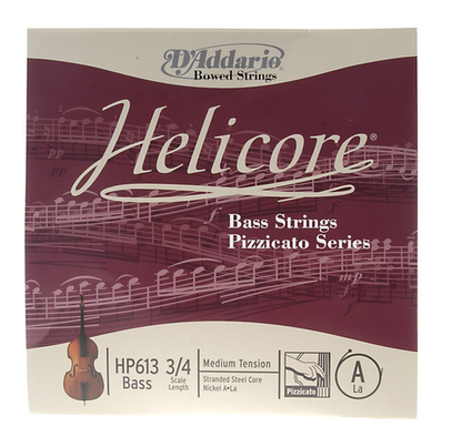 D'Addario Helicore Pizzicato 3/4 bass A string, medium