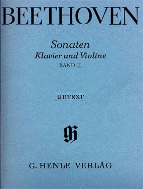 Beethoven, L.van (Brandenburg, ed.): Sonatas, Vol.2, urtext (violin & piano)