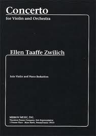 Zwilich, Ellen Taaffe: Violin Concerto (violin & piano)