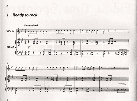 Blackwell, K.&D.: Fiddle Time Sprinters (piano accompaniment)