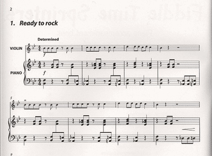 Blackwell, K.&D.: Fiddle Time Sprinters (piano accompaniment)