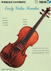 World's Favorite Early Violin Sonatas (violin & piano)
