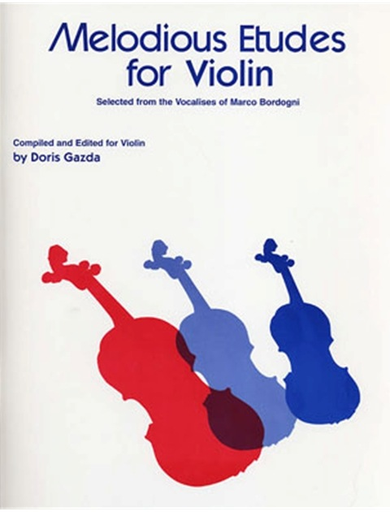 Bordogni, Marco (Gazda): Melodious Etudes for Violin