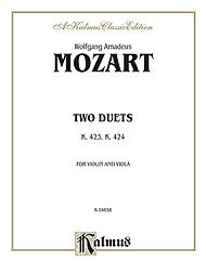Mozart, W.A.: Two Duets K423-4 for Violin & Viola