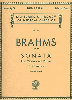 Brahms, J.: Sonata Op.78 in G major (Violin & Piano)