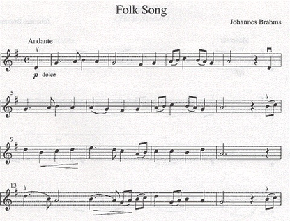 Brahms, Johannes (Duncan): The Student Violinist (violin & piano)