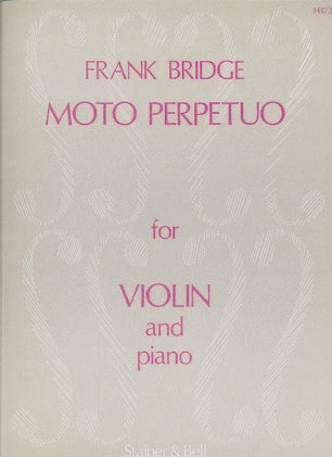 Bridge, Frank: Moto Perpetuo (violin & piano)