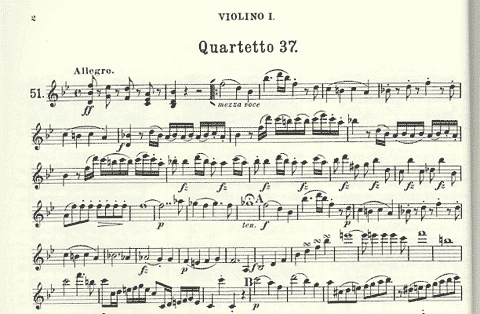 Haydn (Moser): 30 Famous String Quartets, Vol.4 (string quartet)  PETERS