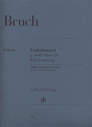 Bruch (Kube): Concerto No.1 in G minor, Op.26 - URTEXT (violin & piano reduction)