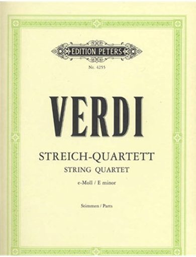 Verdi, G.String Quartet in E minor (set of parts)