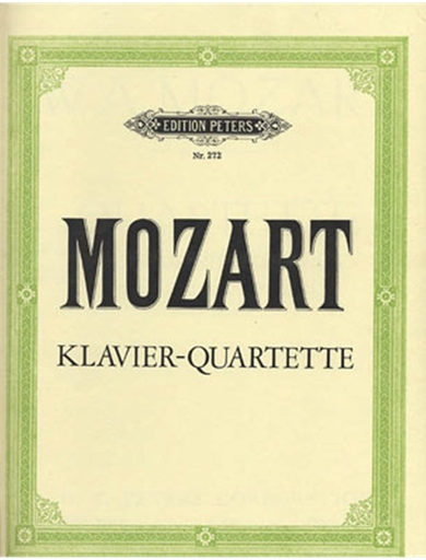 Mozart, W.A.: Piano Quartets in g minor K478 and Eb K493 (Piano, Violin, Viola and Cello)