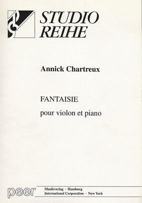 Chartreux, Annick: Fantaisie (violin & piano)