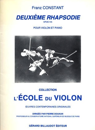 Constant, Franz: Deuxieme Rhapsodie Op. 145 (violin & piano)