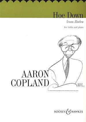 Copland, A.: Hoe Down from Rodeo (violin, and piano)