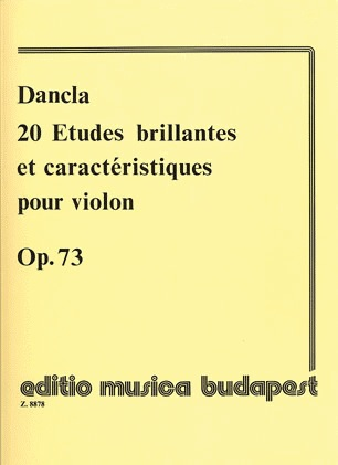 Dancla, C. (Lenkei): 20 Etudes Brillantes et Caracteristiques, Op.73 (violin)
