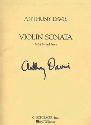 Davis, Anthony: Sonata 1991 (violin & piano)
