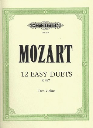 Mozart, W.A.: 12 Easy Duets K.487 (2 violins)