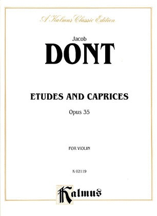 Dont, Jakob: Etudes & Caprices Op.35 (violin)