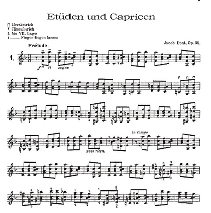 Dont, Jakob: Etudes & Caprices Op.35 (violin)