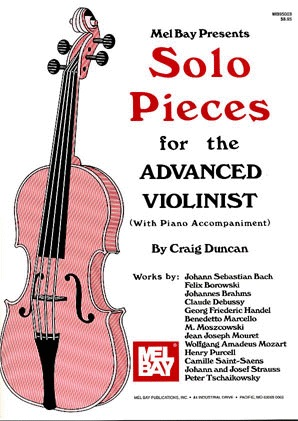 Duncan, Craig: Solo Pieces for the Advanced Violinist (violin & piano)