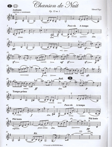 Elgar, Edward: Elgar's Treasures (violin & piano or CD)