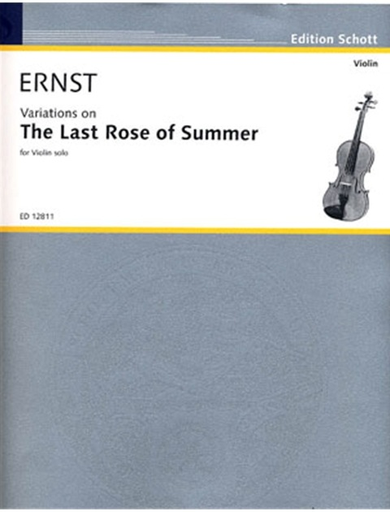 Ernst, W.H.: The Last Rose of Summer (violin solo)