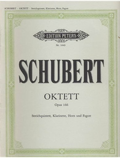 Schubert, F.: Octet Op.166-2 violins, viola, cello, bass, Clarinet, F horn, bassoon