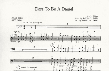 Smith, D.E.: Dare to Be a Daniel (Cello & Piano)
