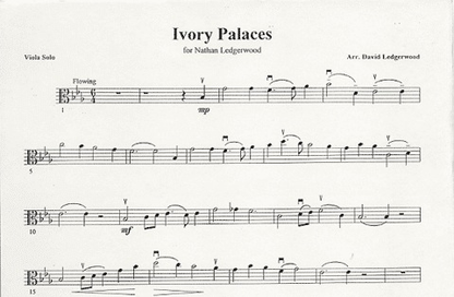 Ledgerwood, D.R.: Ivory Palaces (Viola & Piano)