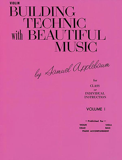 Applebaum: Building Technic with Beautiful Music Vol.1 (cello)