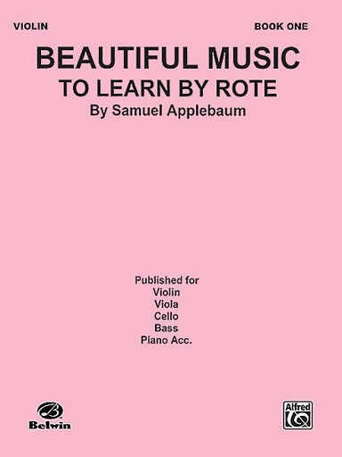 Applebaum: Beautiful Music to Learn by Rote Vol.1 (cello)