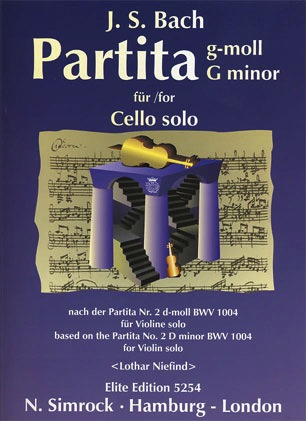 Bach, J.S. (Niefind): Partita in G minor (cello solo)