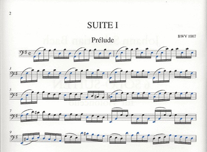 Bach, J.S. (Thomas-Mifune): 6 Suites for Cello (cello)  Edition Kunzelmann